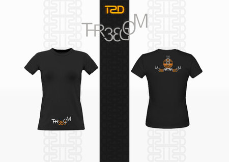 T-Shirt (weiblich): Threedom - Der Geist Ist Frei!\\n\\n22.09.2015 19:29